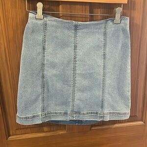 Target Mini Denim Skirt